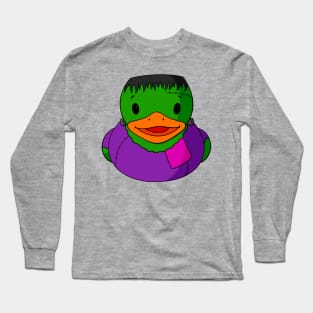 Shabby Frankenstein Rubber Duck Long Sleeve T-Shirt